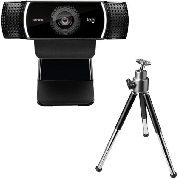 Logitech C922 Pro Stream Webcam HD 1080p/30fps or HD 720p/60fps